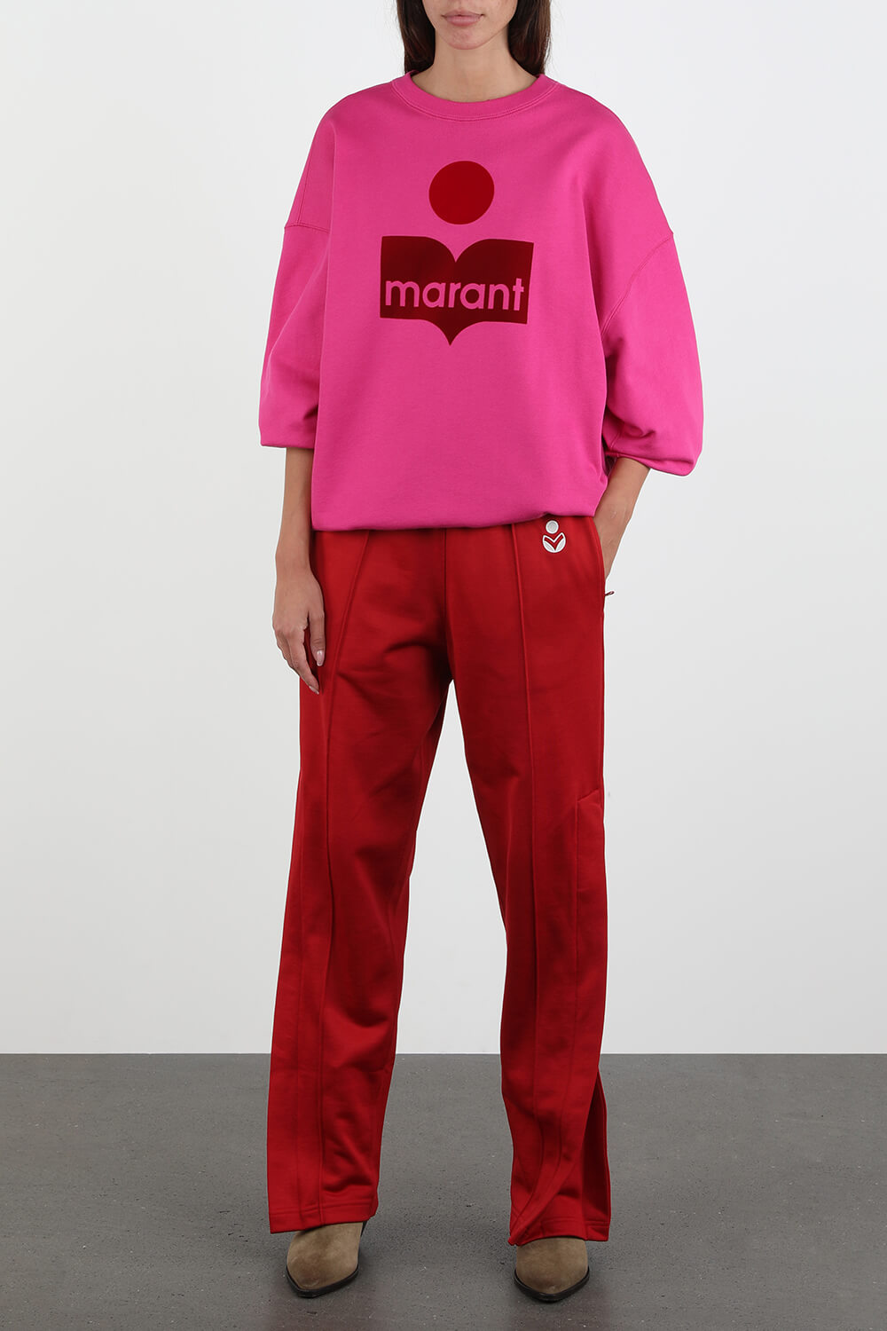 Mindi Sweatshirt in Pink image number null ISABEL MARANT